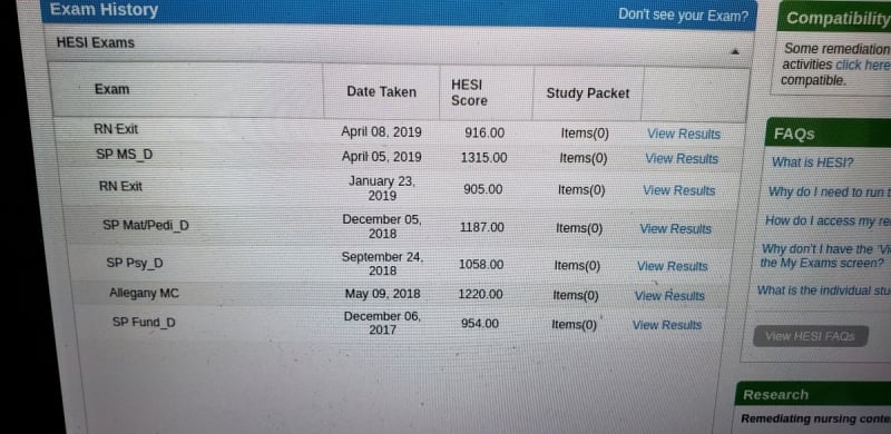 HESI Exit exam, are scores really predictable of passing NCLEX? - Page