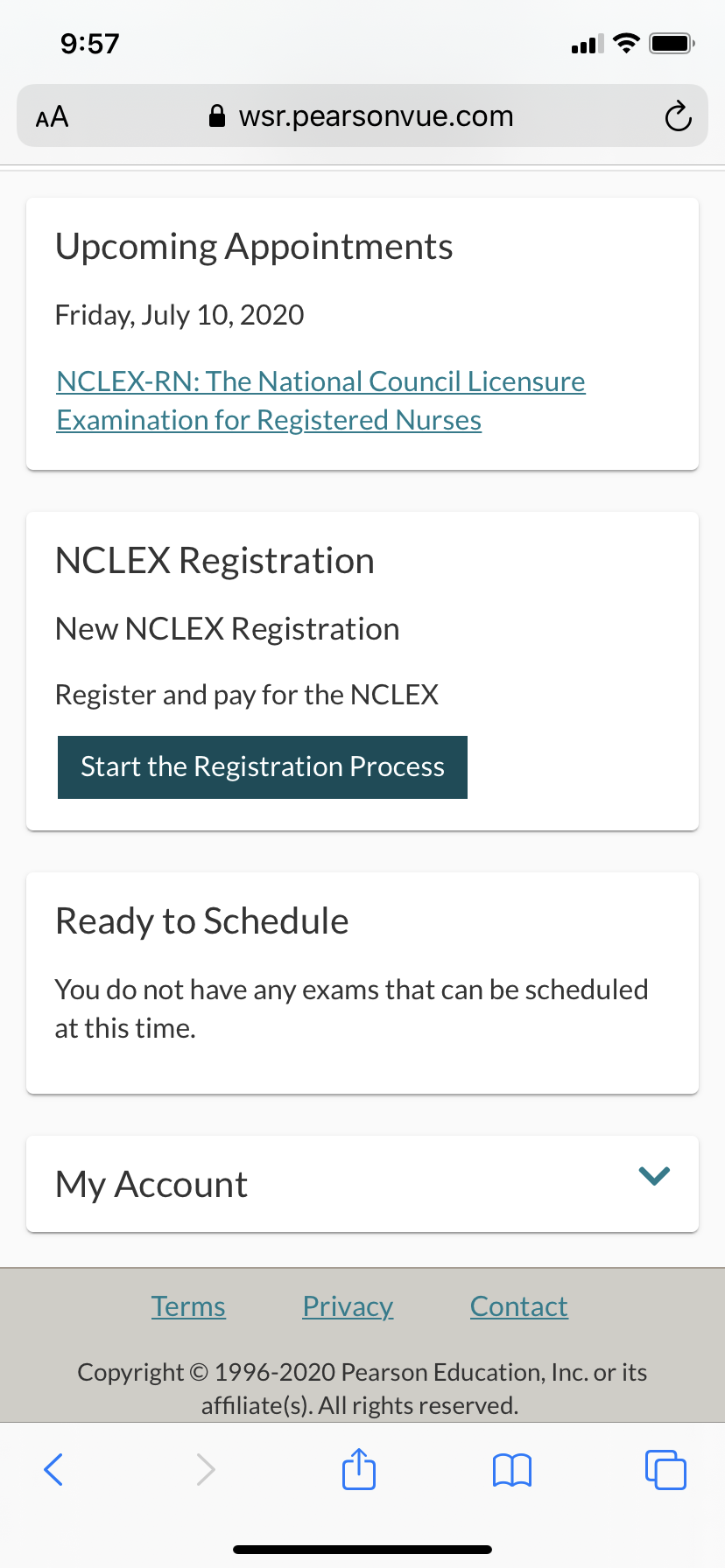 Pearson Vue Trick Good popup? NCLEX Exam, Programs