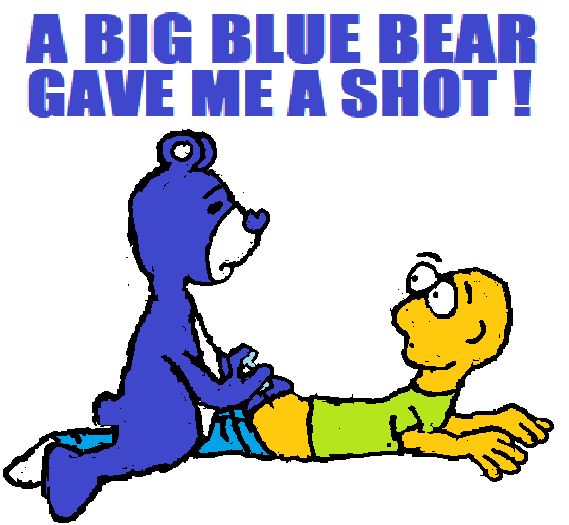 sad blue care bear