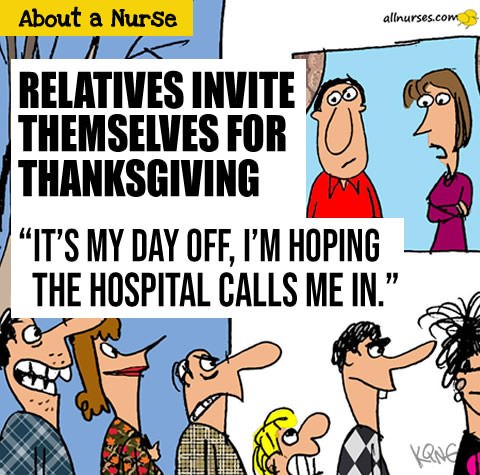 Relatives Invite Themselves For Thanksgiving