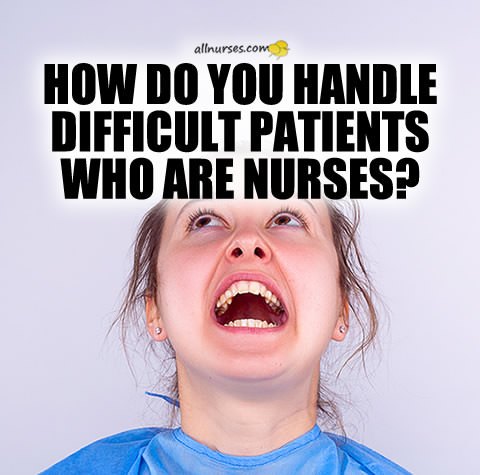 Nurse knob patient