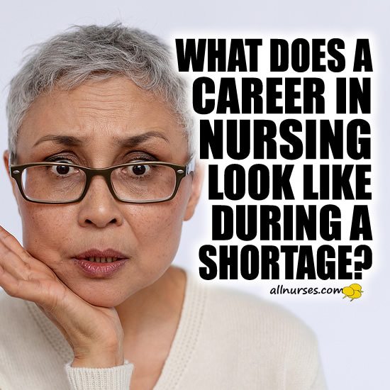 What does a career in nursing look like during a nursing shortage?