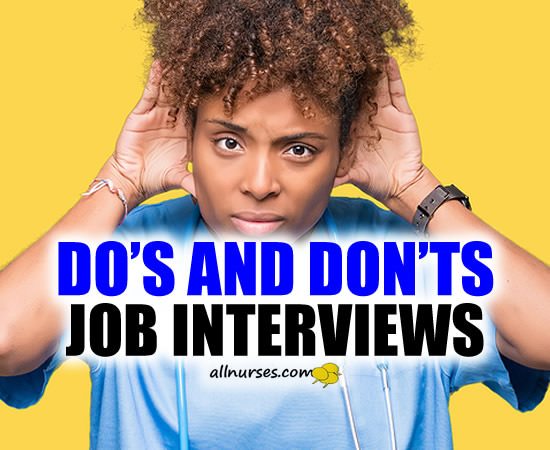 Do's and Don'ts Job Interviews
