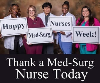 Thank You Med-Surg Nurses!!