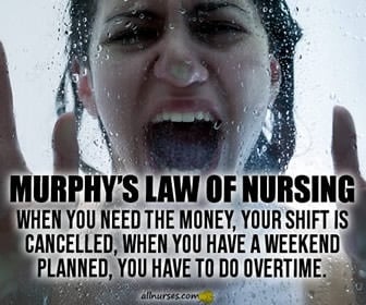 Murphy's Laws of Nursing | Life of a Nurse
