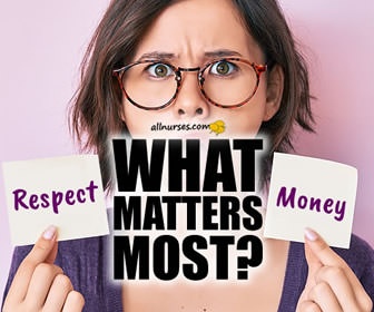 Is money more important or is it respect?