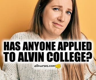 Alvin Community College ADN program Spring 2023