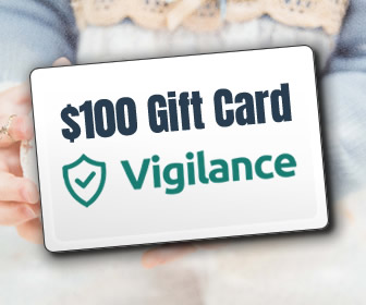 $100 Gift Card courtesy of Vigilance